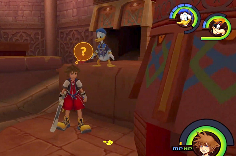 Yellow Trinity in Agrabah's Cave of Wonders / KH 1.5 HD
