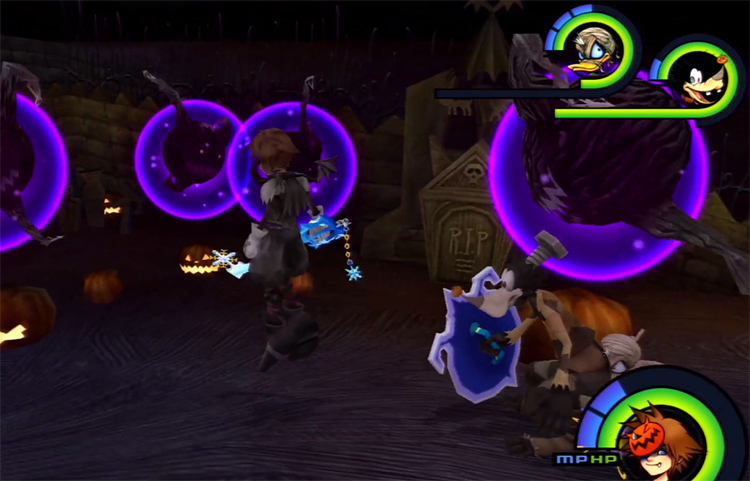 Darkballs at Halloween Hill in Halloween Town World / KH 1.5 HD