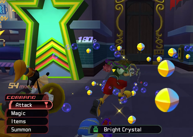 Bright Crystal Drop in Traverse Town 3rd District / KH 1.5 HD