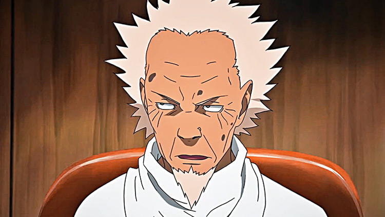 Hiruzen Sarutobi from Naruto anime