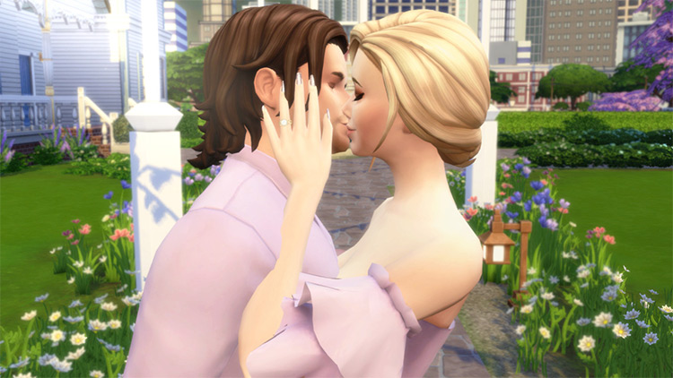 We’re Engaged! / Sims 4 Pose Pack