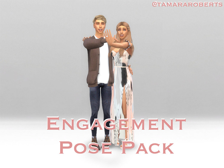 Engagement by Tamararoberts / Sims 4 Pose Pack