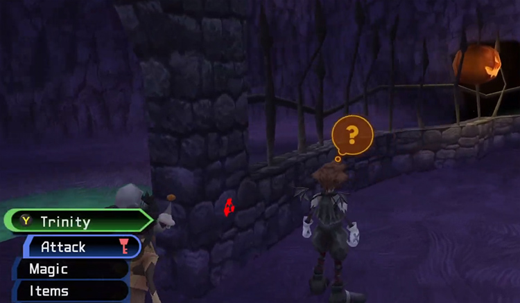 Red Trinity Location in Halloween Town / KH 1.5 HD