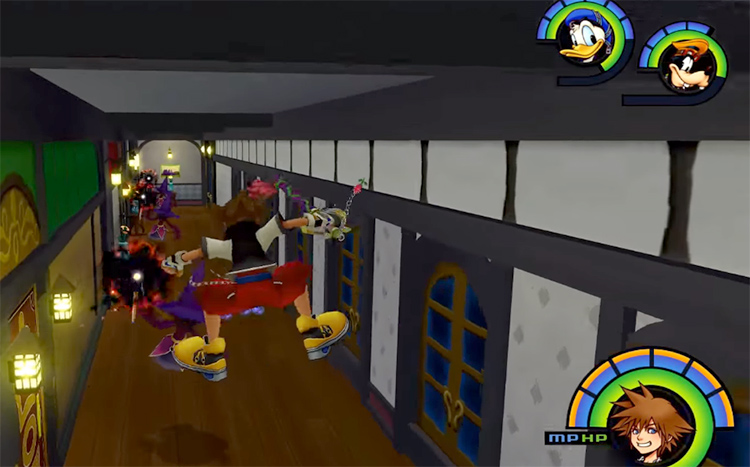 Wizard Heartless in Traverse Town Hotel / KH 1.5 HD