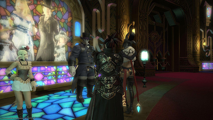 Redolent Rose, absolutely preparing to judge you but really black goes with everything / FFXIV