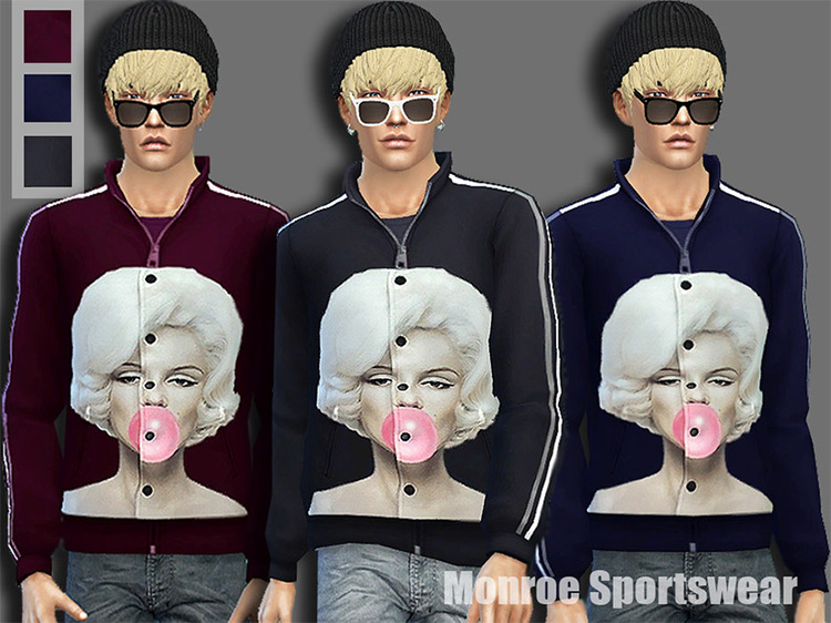 Monroe Sportswear Coats / Sims 4 CC
