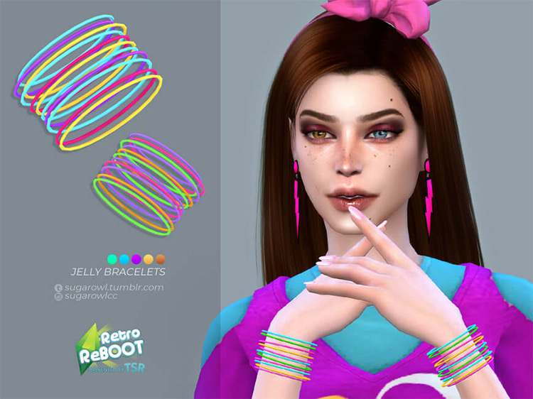 Jelly Bracelets / Sims 4 CC