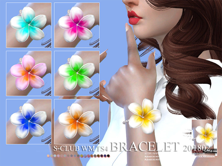 Bracelet 201802-L (Maxis Match) for The Sims 4