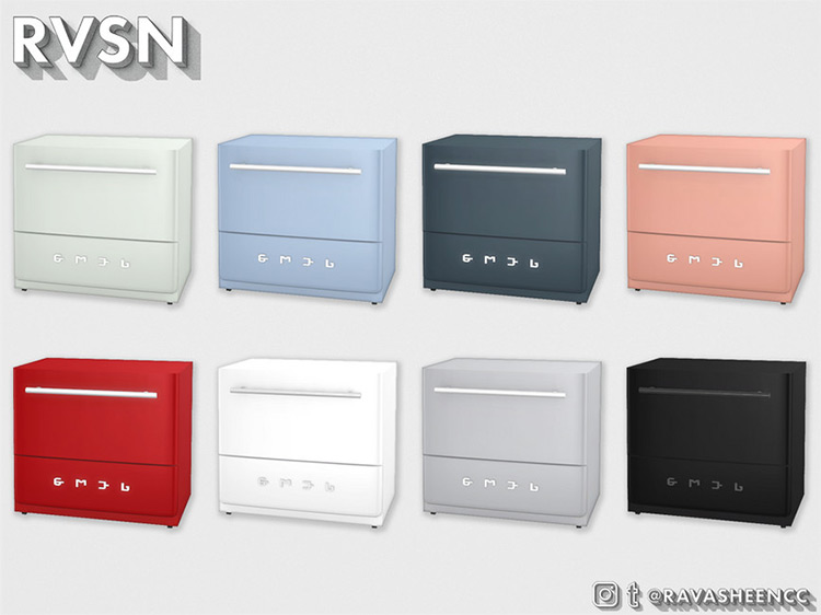 Custom Dishwasher CC For The Sims 4  All Free    FandomSpot - 16