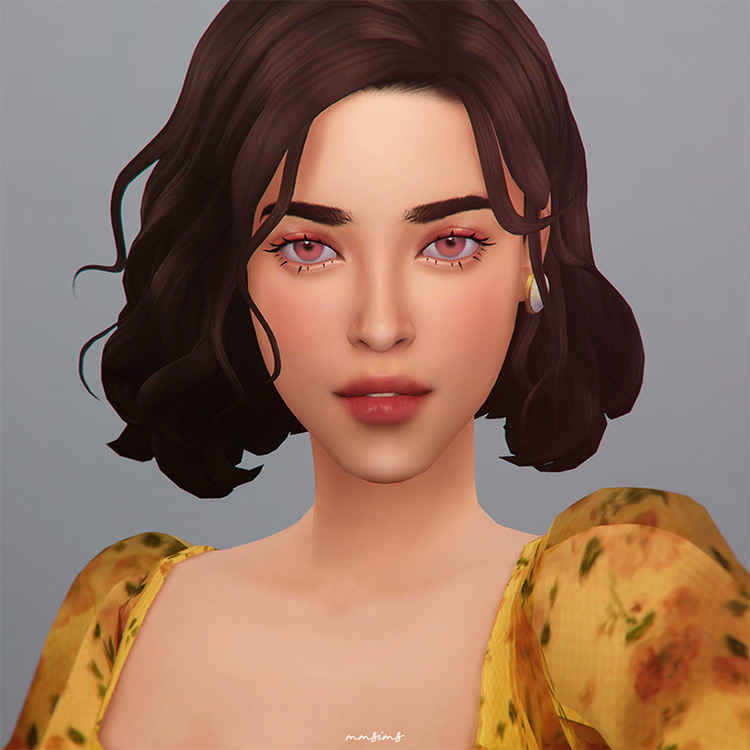 Best Maxis Match CC Eyelashes For The Sims 4  All Free    FandomSpot - 39