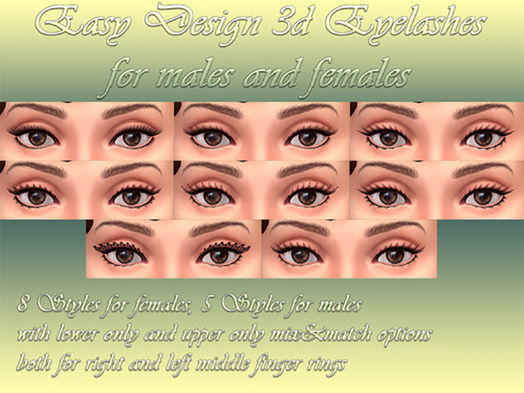 Best Maxis Match CC Eyelashes For The Sims 4  All Free    FandomSpot - 48