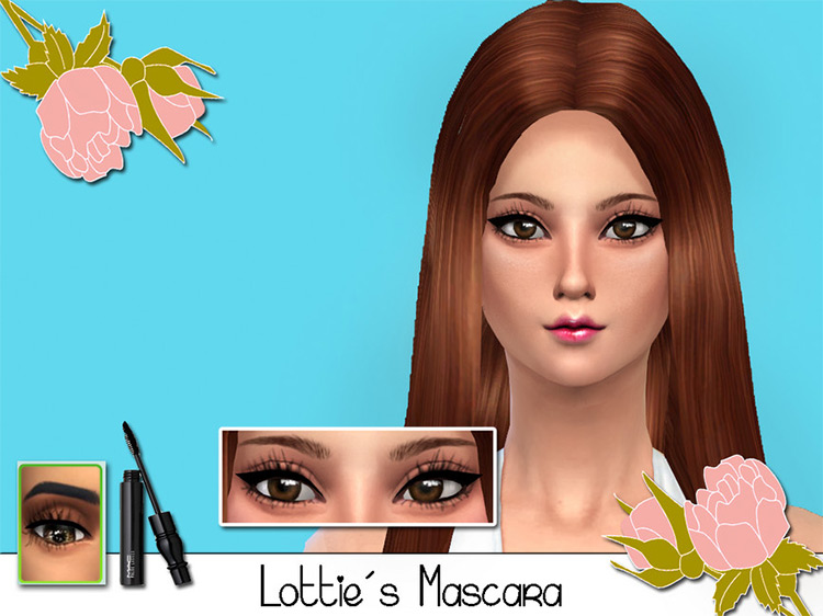 Lottie’s Mascara (Maxis Match) TS4 CC