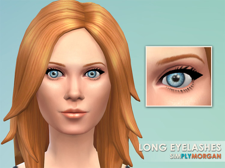 Best Maxis Match CC Eyelashes For The Sims 4  All Free    FandomSpot - 7