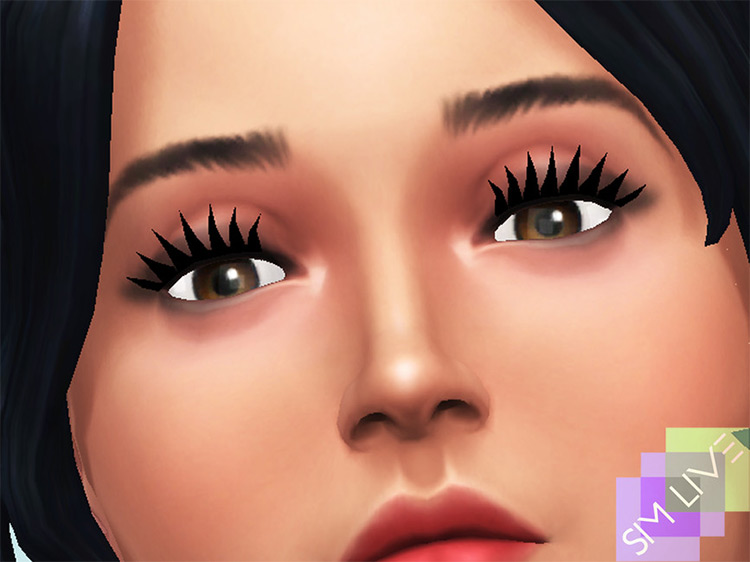 Best Maxis Match CC Eyelashes For The Sims 4  All Free    FandomSpot - 24