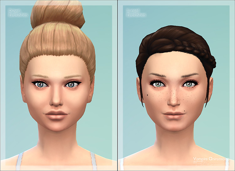 Best Maxis Match CC Eyelashes For The Sims 4  All Free    FandomSpot - 15