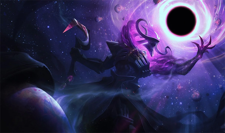 Dark Star Thresh Skin Splash Image from League of Legends