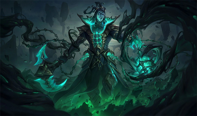 Unbound Thresh Skin Splash Image from League of Legends