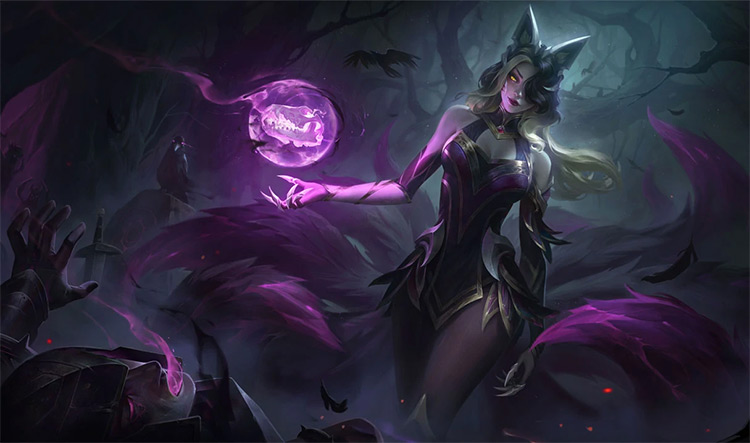 Coven Ahri Skin Splash Image from League of Legends
