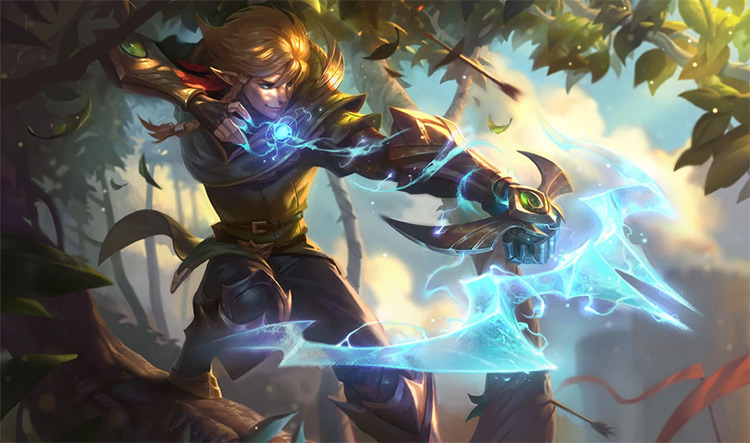 Nottingham Ezreal Skin Splash Image from League of Legends