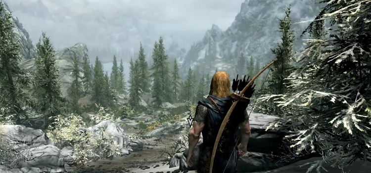 Skyrim Wilderness In-game Screenshot