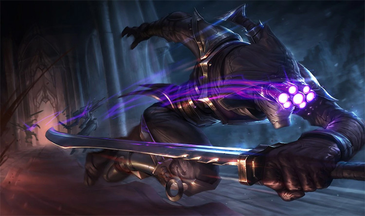 Assassin Master Yi Skin Splash Image from League of Legends