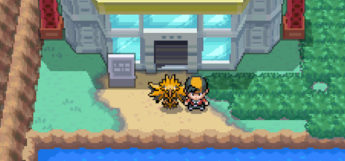 Zapdos outside Power Plant in Pokémon SoulSilver