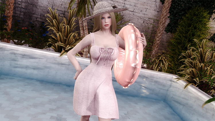 Osare One Piece Female Outfit / Skyrim mod