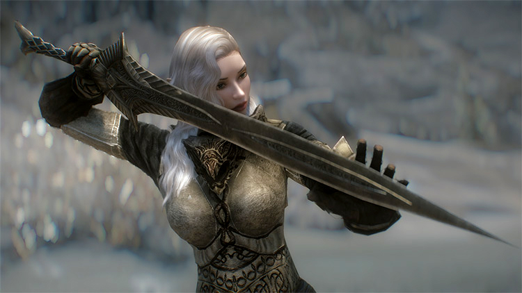 Frozen in Time – Definitely Not Another Snow Elf Waifu Mod for Skyrim