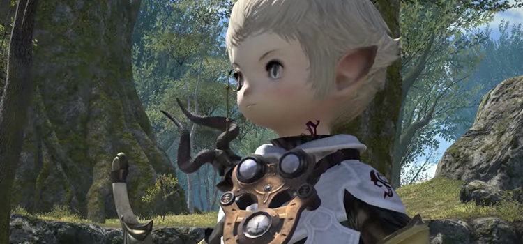 Papalymo Closeup Screenshot (FFXIV Cutscene)