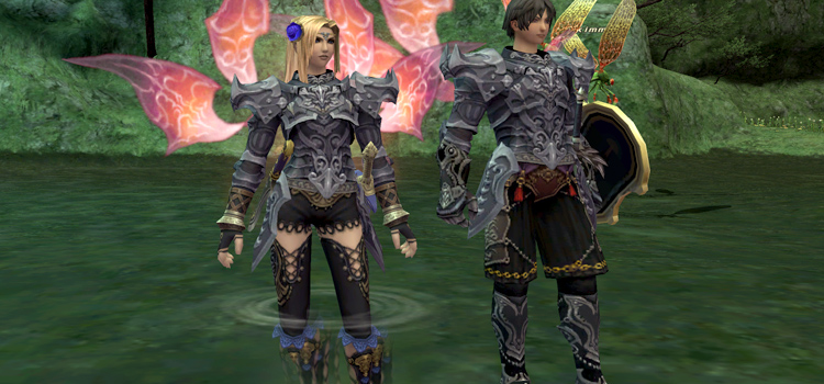 FFXI Characters Close-up Screenshot (HD)