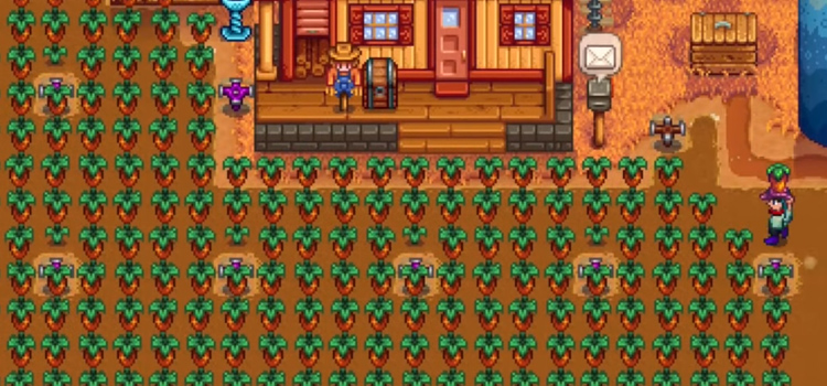 Sweet Gem Berries Optimized Layout (Stardew Valley)