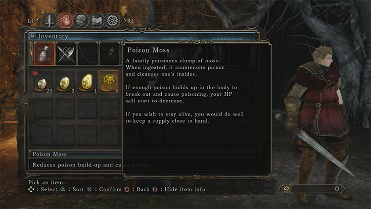 Healing Wares from Dark Souls 2 screenshot