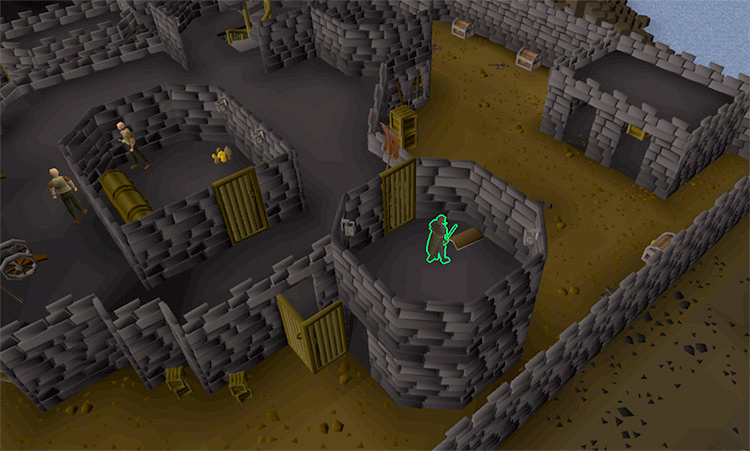 Viggora in Rogues’ Castle / OSRS