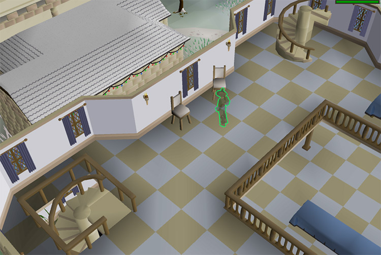 Dhalak in the Falador Party Room / OSRS