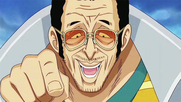Admiral Kizaru from One Piece Anime