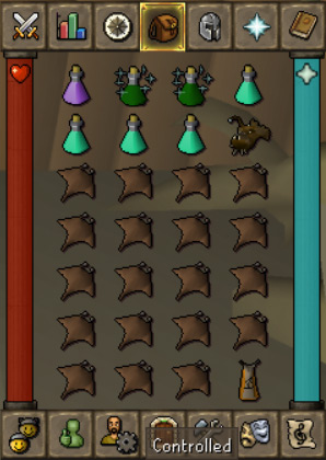 Suggested supplies inventory for Mithril Dragons / OSRS