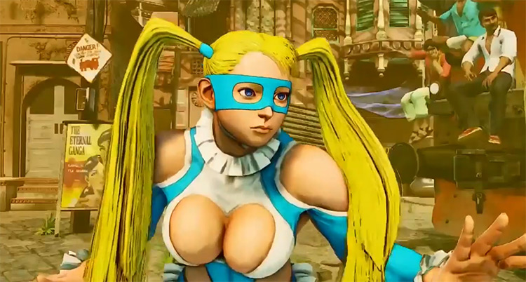 R. Mika / Street Fighter V screenshot