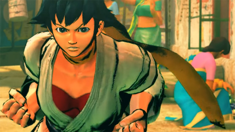 Makoto / Street Fighter IV screenshot
