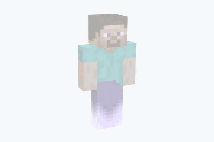 Ghost Steve Minecraft Skin