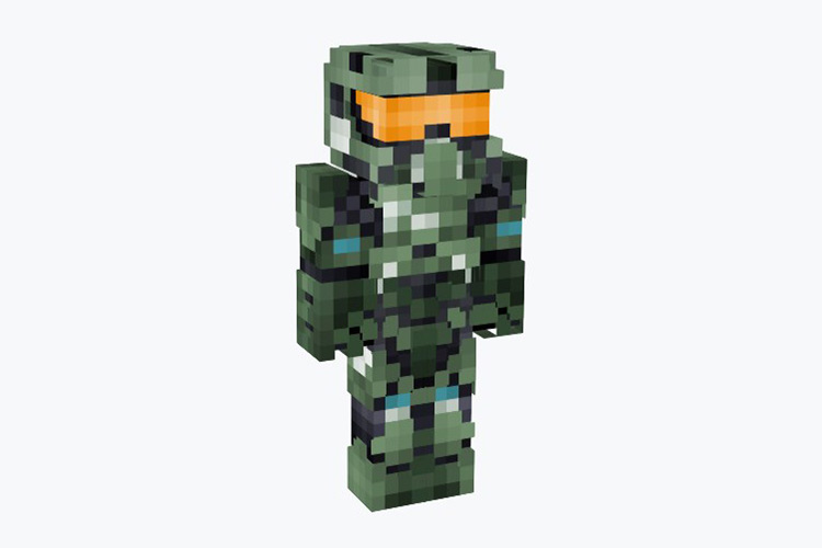 Master Chief Skin For Minecraft (from Halo 4)