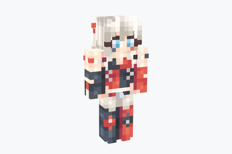 Harley Quinn Minecraft Skin (Batman)