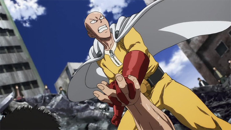 One Punch Man anime screenshot