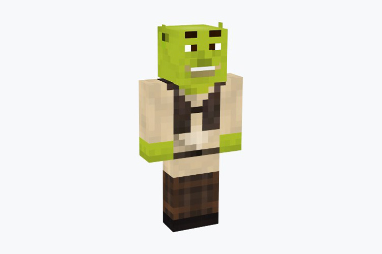 Original Shrek Skin For Minecraft