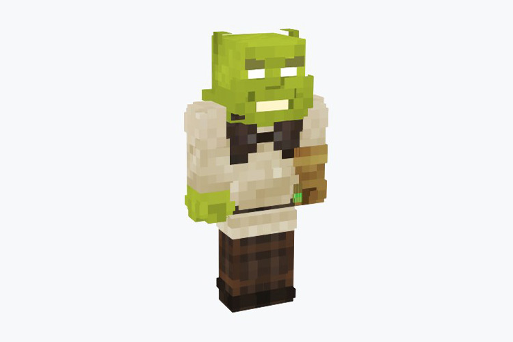 Infinity Shrek Minecraft Skin