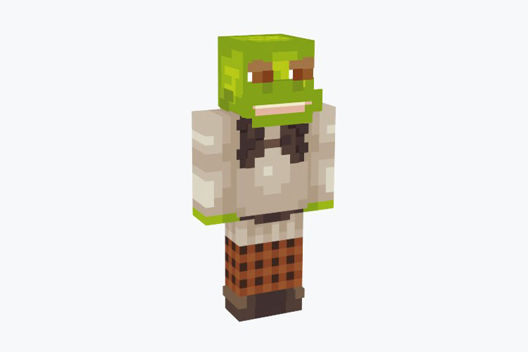 Detailed Shrek Minecraft Skin