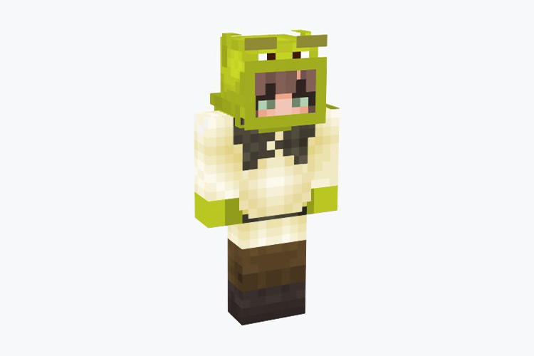Flawless Shrek Suit Skin For Minecraft