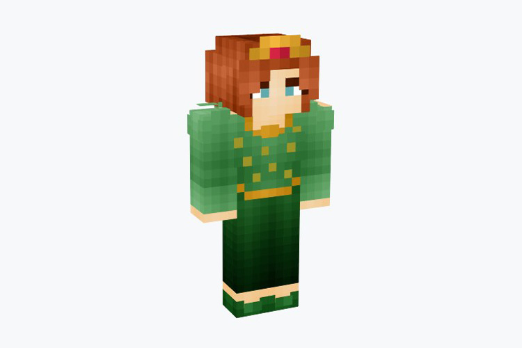 Princess Fiona (Human) Minecraft Skin