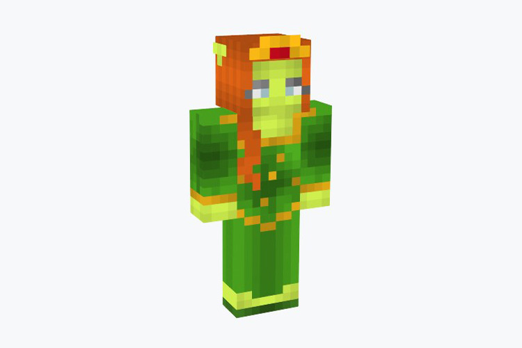 Princess Fiona Ogre Form / Minecraft Skin
