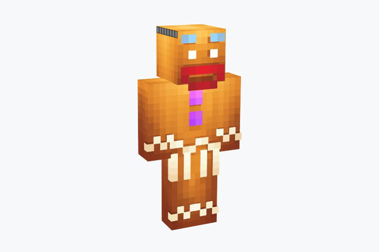 Gingerbread Man from Shrek / Skin For Minecraft