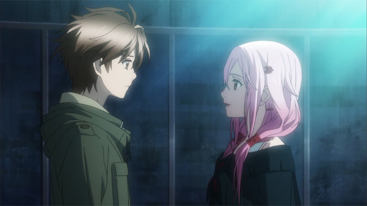 Guilty Crown anime screenshot